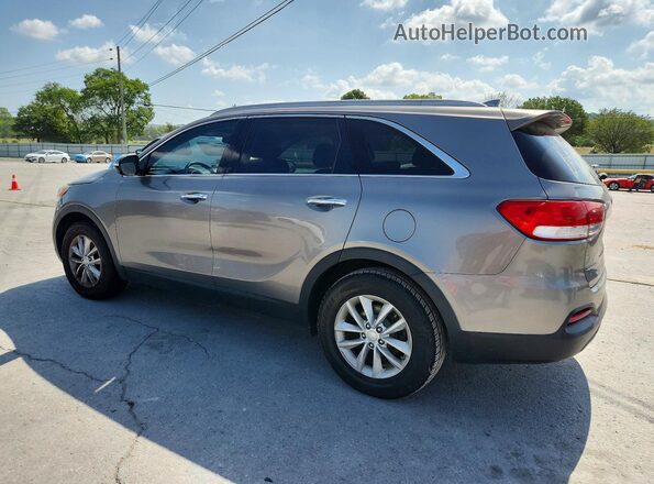 5XYPG4A39GG137484 2016 KIA SORENTO Charcoal უკანა მარცხენა
