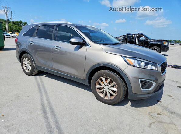 5XYPG4A39GG137484 2016 KIA SORENTO Charcoal წინა მარჯვენა