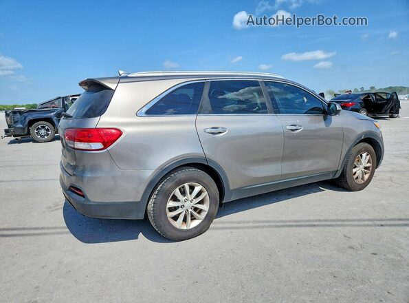 5XYPG4A39GG137484 2016 KIA SORENTO Charcoal უკანა მარჯვენა