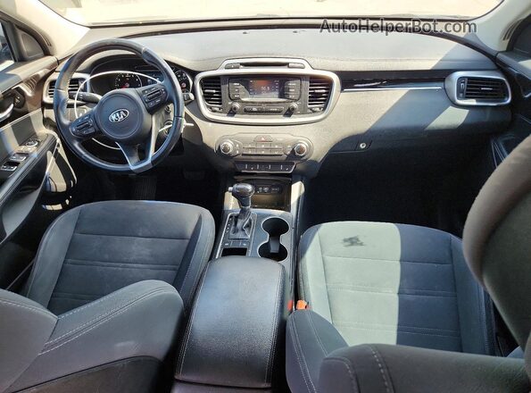 5XYPG4A39GG137484 2016 KIA SORENTO Charcoal წინა პანელის ხედი