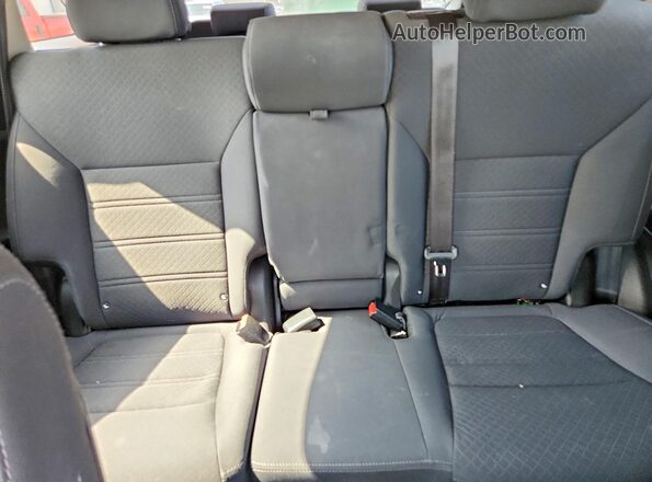 5XYPG4A39GG137484 2016 KIA SORENTO Charcoal უკანა სავარძლების ხედი