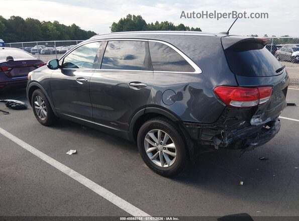 5XYPG4A39HG202982 2017 KIA SORENTO Gray Tył lewy