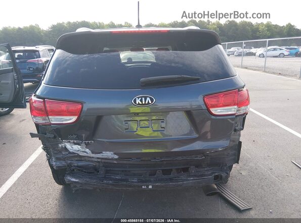 5XYPG4A39HG202982 2017 KIA SORENTO Gray 