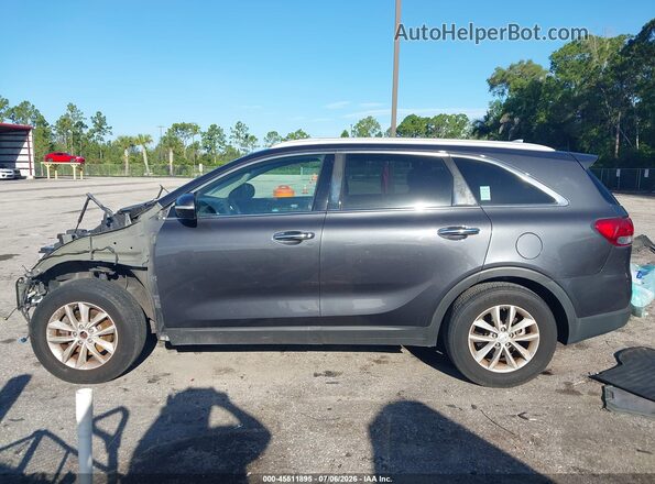 5XYPG4A39JG389775 2018 KIA SORENTO Blue Սալոնի 360 աստիճան տեսք