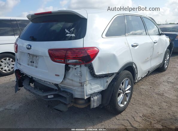 5XYPG4A39KG605156 2019 KIA SORENTO White Դիմացի տեսք
