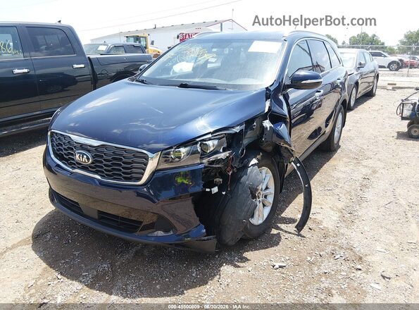 5XYPG4A39LG623450 2020 KIA SORENTO Dark Blue Vista tres cuartos delantera izquierda