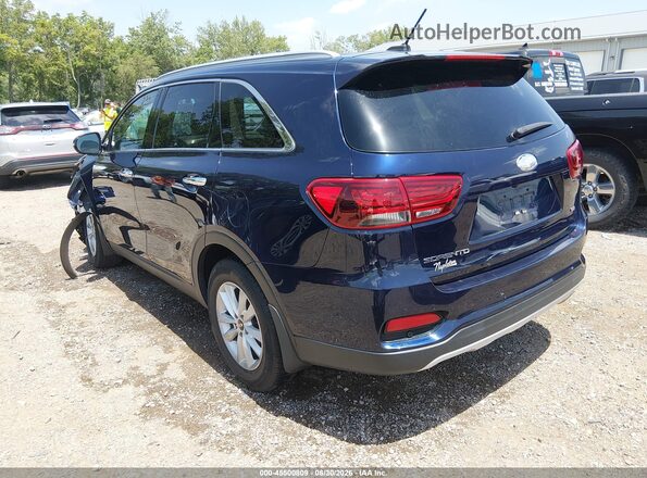 5XYPG4A39LG623450 2020 KIA SORENTO Dark Blue Trasero izquierdo