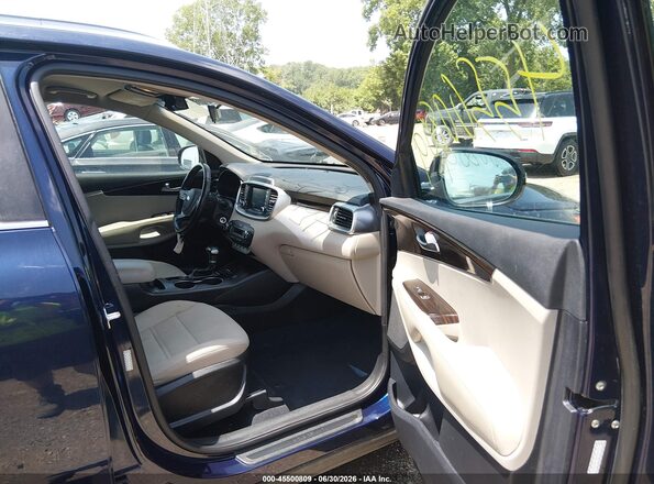 5XYPG4A39LG623450 2020 KIA SORENTO Dark Blue Vista interior delantera