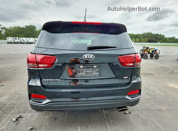 5XYPG4A39LG635744 2020 KIA SORENTO Black Հետևի տեսք