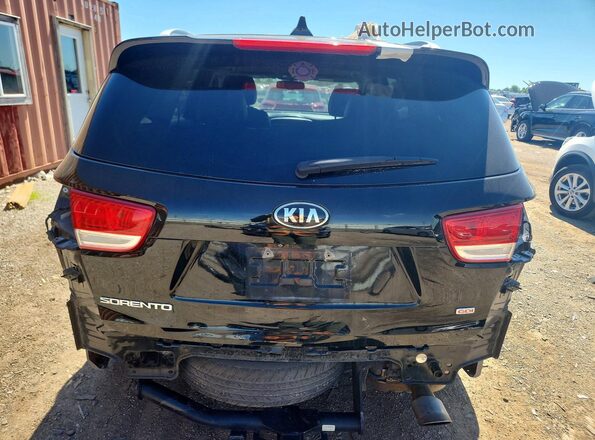 5XYPG4A3XGG060009 2016 KIA SORENTO Black Հետևի տեսք