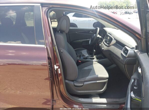 5XYPG4A52GG004213 2016 KIA SORENTO Burgundy Սալոնի դիմացի տեսք
