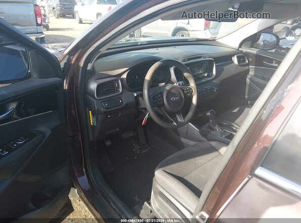 5XYPG4A52GG004213 2016 KIA SORENTO Burgundy 