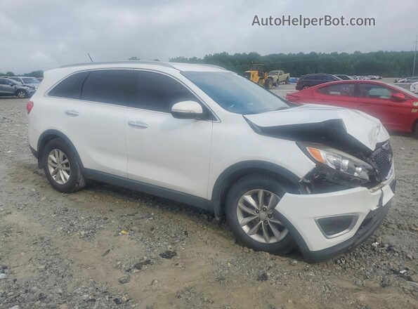 5XYPG4A52JG406885 2018 KIA SORENTO White Передня права чверть