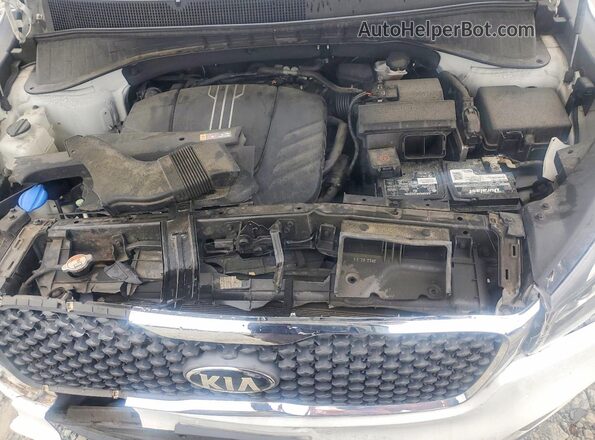 5XYPG4A52JG406885 2018 KIA SORENTO White Вид підкапотного простору