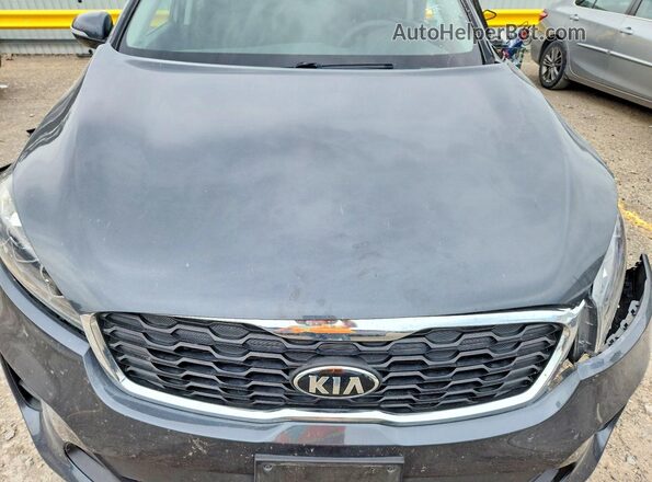 5XYPG4A52LG690733 2020 KIA SORENTO Charcoal ძრავის განყოფილების ხედი