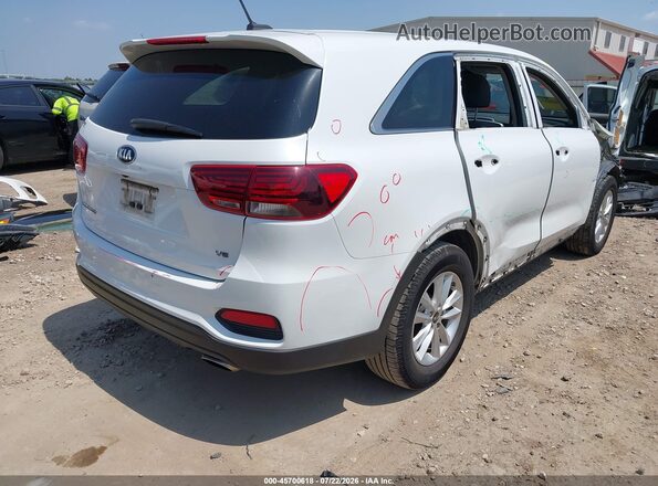 5XYPG4A54KG559754 2019 KIA SORENTO White Tył prawy