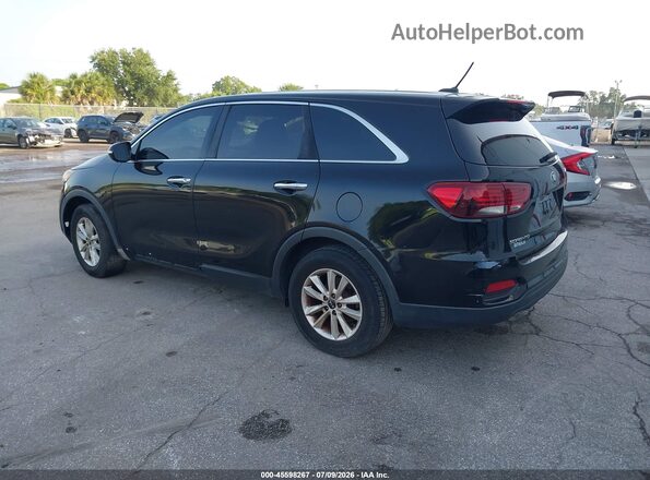5XYPG4A55KG484496 2019 KIA SORENTO Black Հետևի ձախ