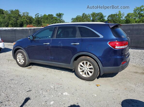 5XYPG4A5XGG162444 2016 KIA SORENTO Blue უკანა მარცხენა