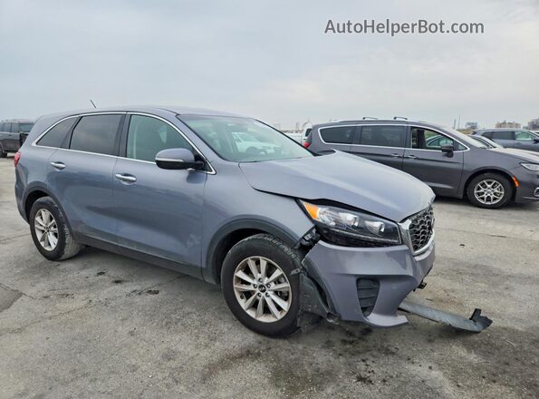5XYPG4A5XLG668902 2020 KIA SORENTO Gray Front right