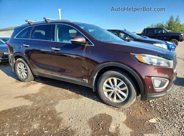 5XYPGDA11GG048751 2016 KIA SORENTO Burgundy Առջևի աջ
