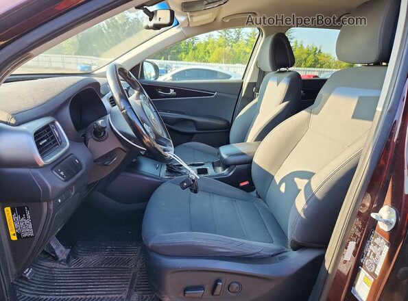 5XYPGDA11GG048751 2016 KIA SORENTO Burgundy Սալոնի դիմացի տեսք
