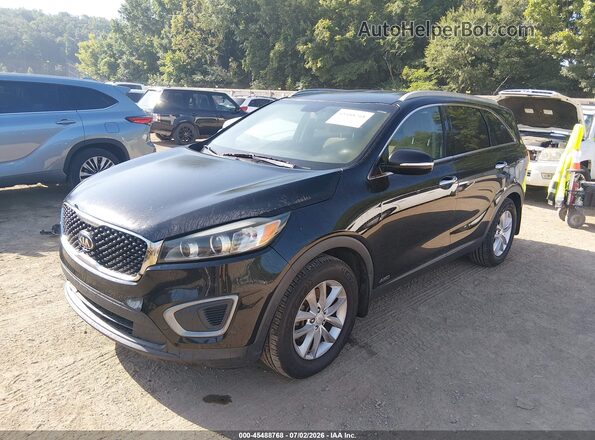 5XYPGDA30GG010364 2016 KIA SORENTO Черный Передняя левая четверть