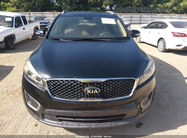 5XYPGDA30GG010364 2016 KIA SORENTO Черный Вид спереди