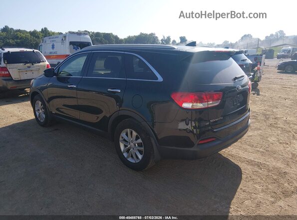 5XYPGDA30GG010364 2016 KIA SORENTO Черный Задняя левая четверть