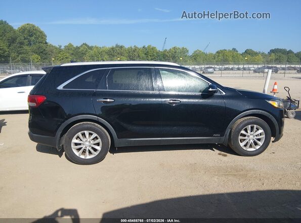 5XYPGDA30GG010364 2016 KIA SORENTO Черный Вид задней части салона