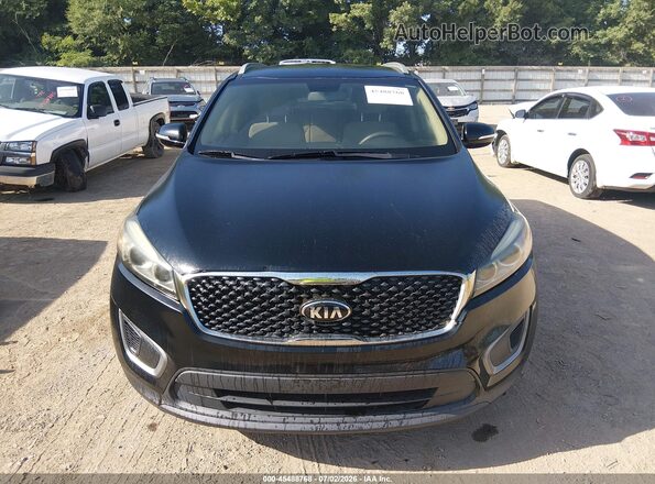 5XYPGDA30GG010364 2016 KIA SORENTO Черный Вид щитка приборов