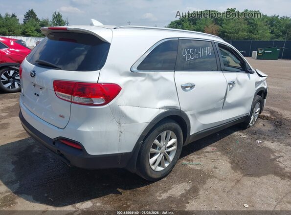 5XYPGDA30GG147045 2016 KIA SORENTO White Հետևի աջ
