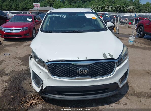 5XYPGDA30GG147045 2016 KIA SORENTO White Սալոնի հետևի տեսք