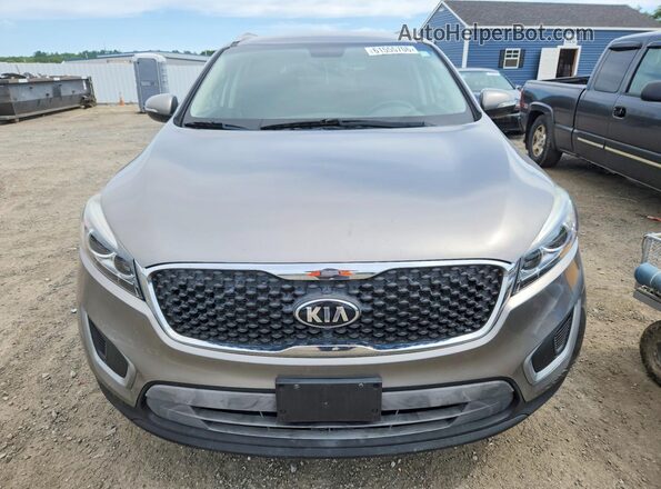 5XYPGDA30HG249625 2017 KIA SORENTO Gray Vista frontal