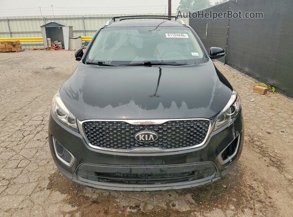 5XYPGDA30HG276436 2017 KIA SORENTO Черный Вид спереди