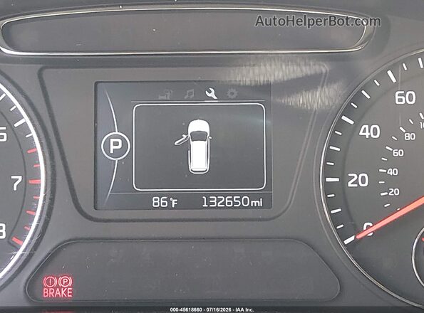 5XYPGDA30HG288747 2017 KIA SORENTO Maroon 