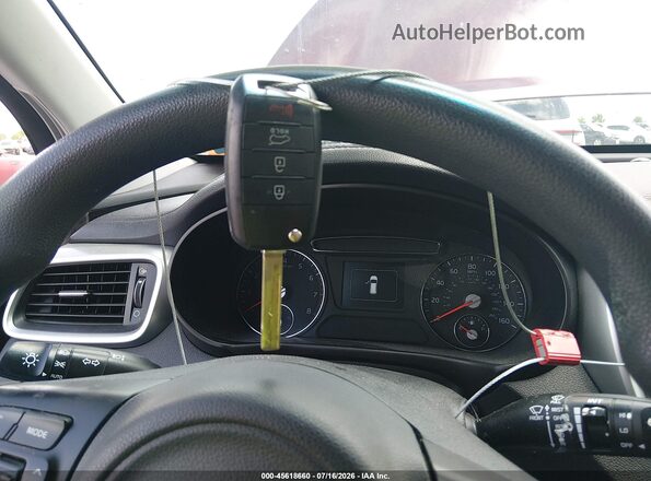 5XYPGDA30HG288747 2017 KIA SORENTO Maroon Widok deski rozdzielczej