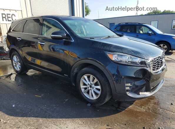 5XYPGDA30KG478488 2019 KIA SORENTO Black Delantero derecho