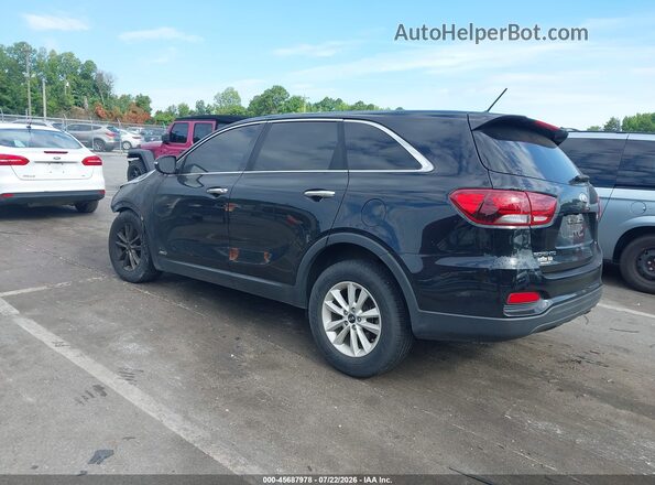 5XYPGDA30KG570958 2019 KIA SORENTO Black უკანა მარცხენა