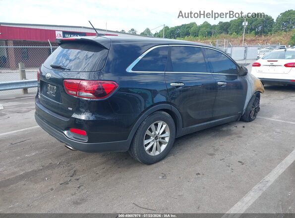 5XYPGDA30KG570958 2019 KIA SORENTO Black უკანა მარჯვენა