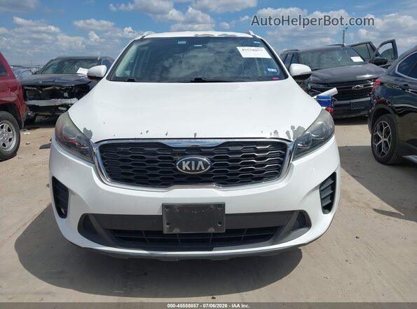5XYPGDA30KG574475 2019 KIA SORENTO White Вид щитка приладів