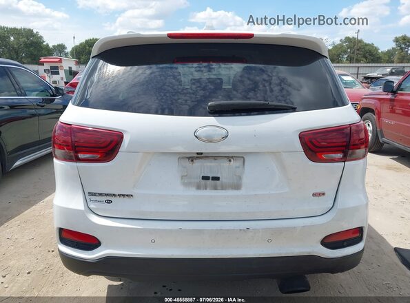 5XYPGDA30KG574475 2019 KIA SORENTO White 