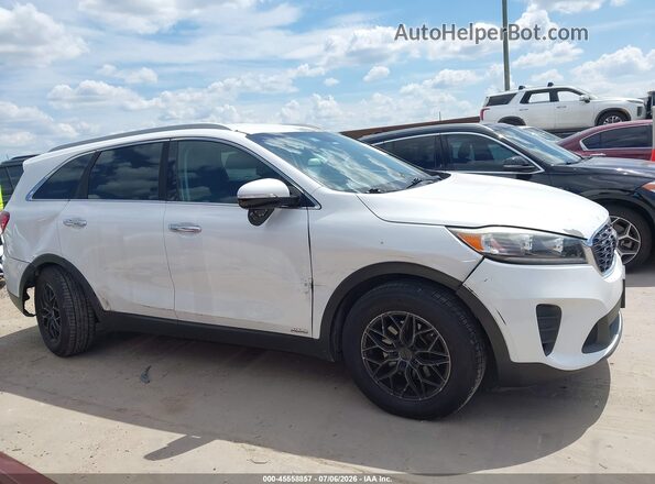 5XYPGDA30KG574475 2019 KIA SORENTO White Вид задньої частини салону