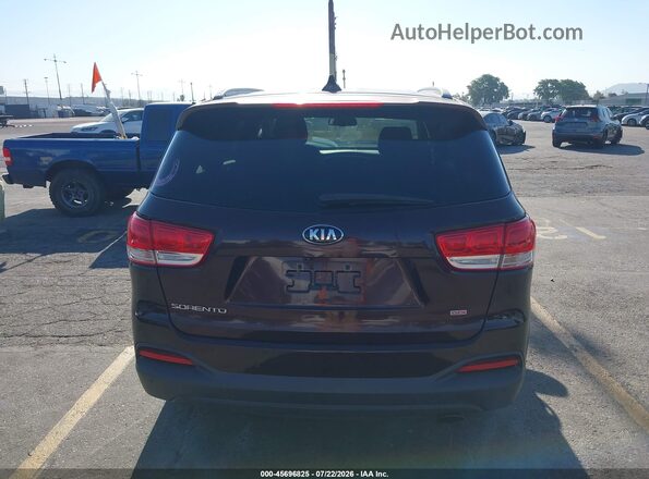 5XYPGDA31GG044443 2016 KIA SORENTO Burgundy 