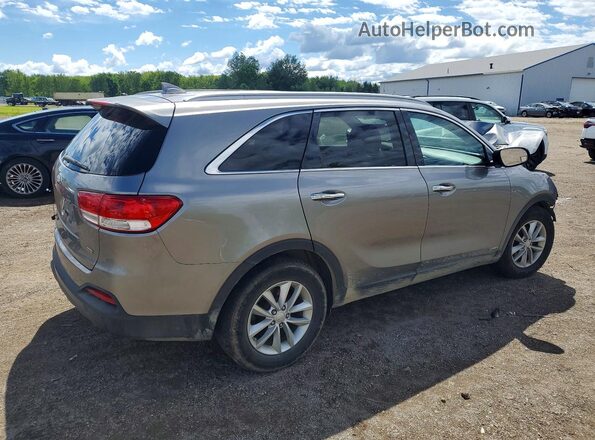 5XYPGDA31GG089186 2016 KIA SORENTO Silver Задня права чверть