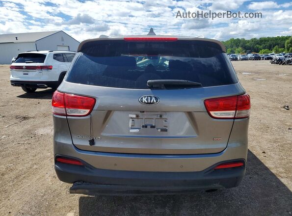 5XYPGDA31GG089186 2016 KIA SORENTO Silver Вид ззаду