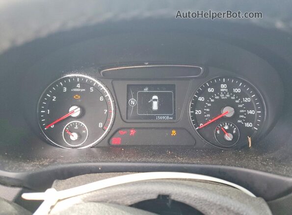 5XYPGDA31GG089186 2016 KIA SORENTO Silver Вид щитка приладів