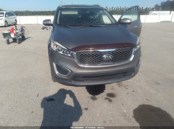5XYPGDA31GG169507 2016 KIA SORENTO Silver Front view