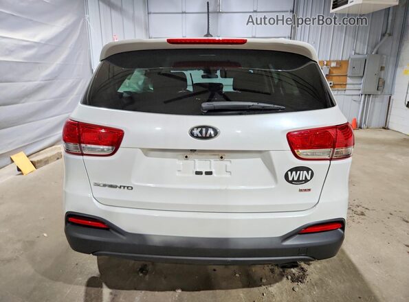 5XYPGDA31HG244630 2017 KIA SORENTO White Front view