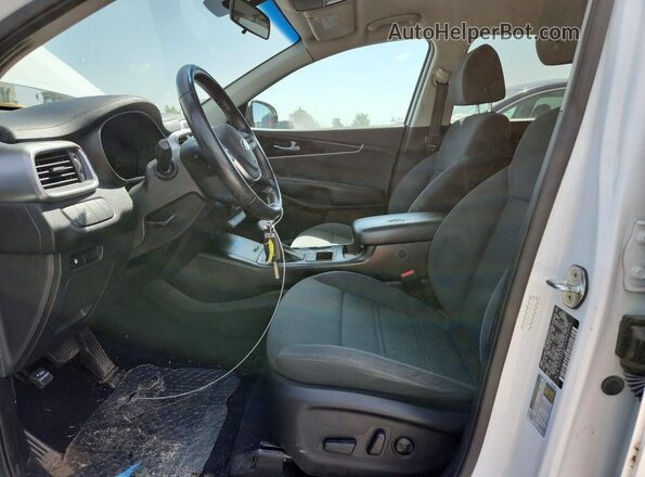 5XYPGDA31LG661433 2020 KIA SORENTO White Front interior view