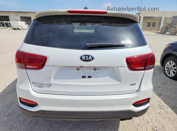 5XYPGDA31LG661433 2020 KIA SORENTO White Rear view